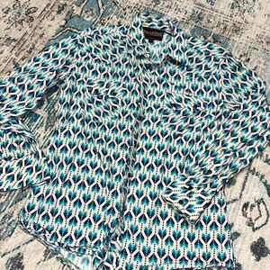 Rock & Roll Cowboy Pearl Snap Black